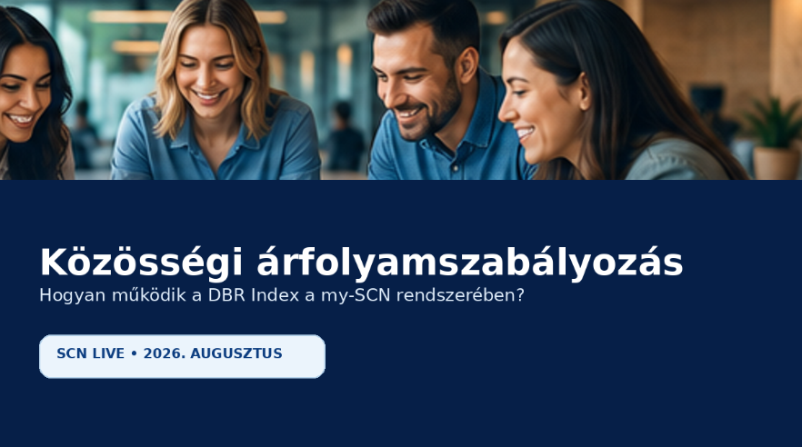 my-SCN Live -Közösségi árfolyam szabályozás-2026-08-06