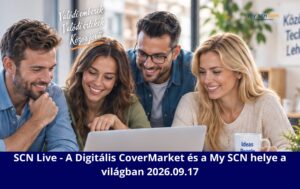 A Digitális CoverMarket és a My SCN helye a világban